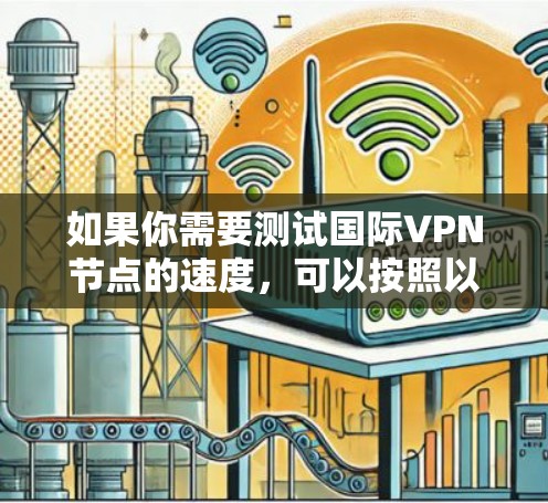 如果你需要测试国际VPN节点的速度，可以按照以下步骤进行