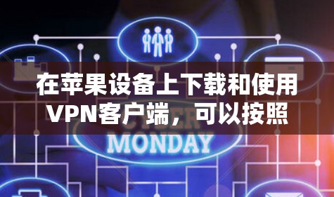 在苹果设备上下载和使用VPN客户端，可以按照以下步骤操作